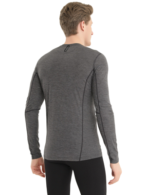 Футболка с длинным рукавом для активного отдыха Montane Primino 140 Long Sleeve T-Shirt Black