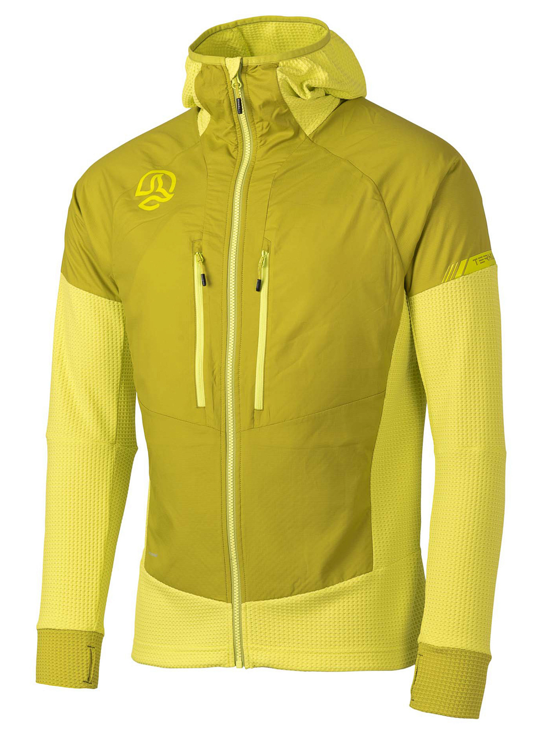 Куртка беговая Ternua Agile Hybrid Jacket M Acid Citrus