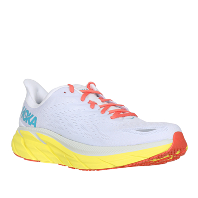 Кроссовки Hoka Clifton 8 Wide Blanc De Blanc/Illuminating