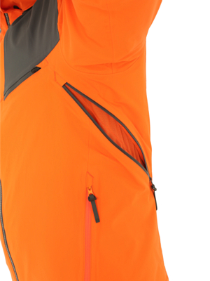 Куртка горнолыжная SALOMON Brilliant Jkt Men'S red Orange/Pureed