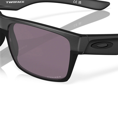 Очки солнцезащитные Oakley Two Face Steel/Prizm Grey