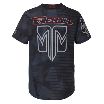 Велофутболка Rehall HAZE-R T-Shirt Short Sleeve Camo Black