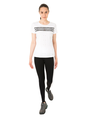 Футболка Poivre Blanc S23-2700-WO/S stripes white