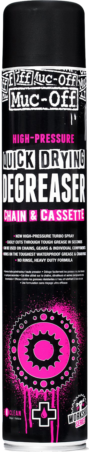 Обезжириватель Muc-Off High Pressure Quick Drying Degreaser - Chain & Cassette 750ml