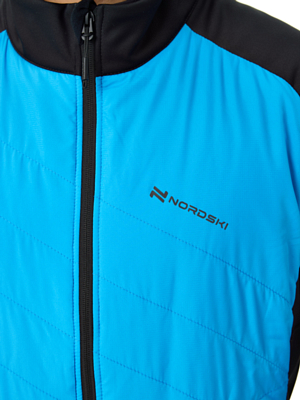 Жилет для бега Nordski Hybrid Light Blue/Black