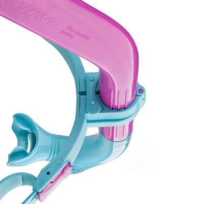 Трубка для плавания MAD WAVE Pro Snorkel Junior Pink