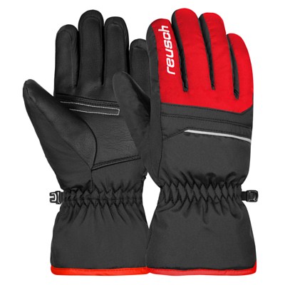 Перчатки REUSCH Alan Junior Black/Fire Red