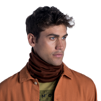 Бандана Buff Merino Heavyweight Solid Sienna