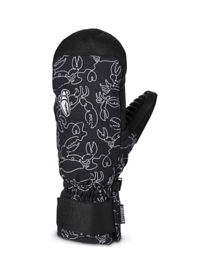 Варежки CRABGRAB Snuggler Womens Crab Doodle Black