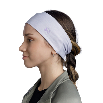 Повязка Buff Coolnet UV+ Wide Headband Solid Lilac