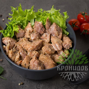 Туристическое питание Кронидов Свинина тушеная, высший сорт 250 гр.