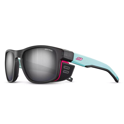 Очки солнцезащитные Julbo Shield M Black/Ice Blue/Pink/Spectron 4/Brown/Silver Flash