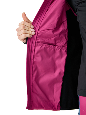 Куртка беговая Nordski Hybrid Warm 2.0 Fuchsia/Black