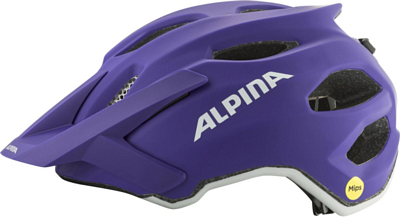 Велошлем ALPINA Apax Jr. Mips Midnight-Purple Matt