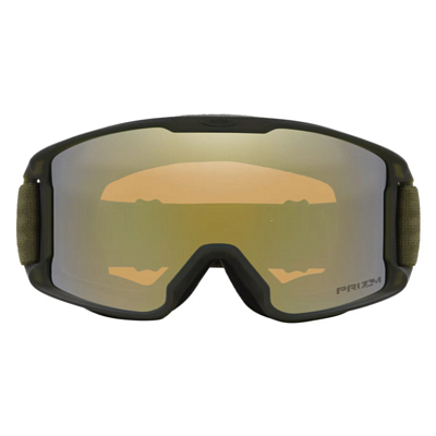 Маска горнолыжная OTG Oakley Line Miner S Matte B1B New Dark Brush/Prizm Sage Gold Iridium