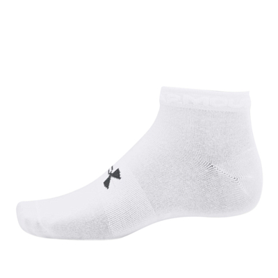 Набор носков Under Armour Essential Low Cut 3 Pack White