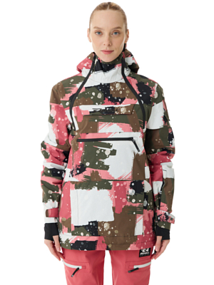 Куртка сноубордическая Анорак Rehall Vie-R Camo Abstract Rose