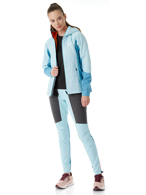 Куртка беговая Bjorn Daehlie Jacket Graphlite Wmn Iced Aqua