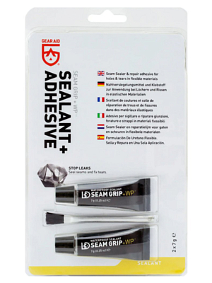 Набор для ремонта снаряжения Gear Aid Seam Grip+Waterproof Sealant Adhesive 27g