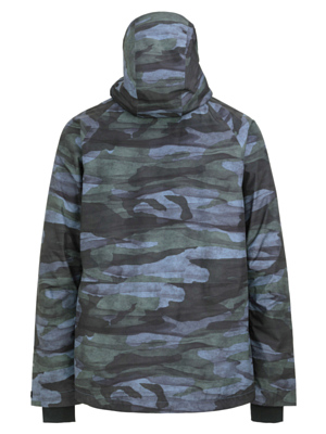 Куртка сноубордическая 686 Gore-Tex Core Steel Blue/Waterland Camo