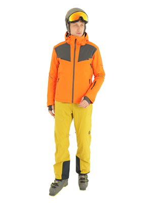 Куртка горнолыжная SALOMON Brilliant Jkt Men'S red Orange/Pureed