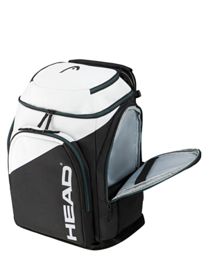 Рюкзак HEAD Rebels Coaches Racing со стулом 75L Black/White/Speed Blue