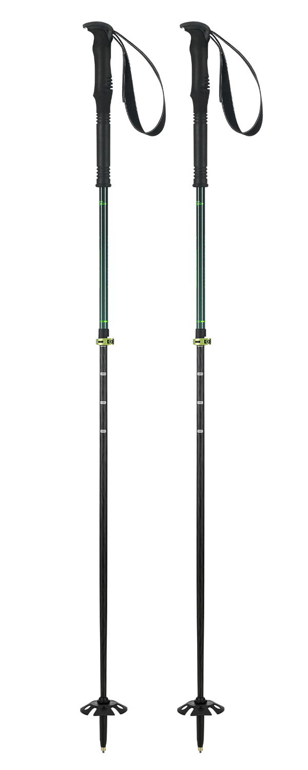 Телескопические горнолыжные палки ELAN Tour Carbon Rod