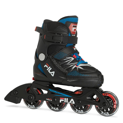 Роликовые коньки Fila X-One Black/Blue/Red