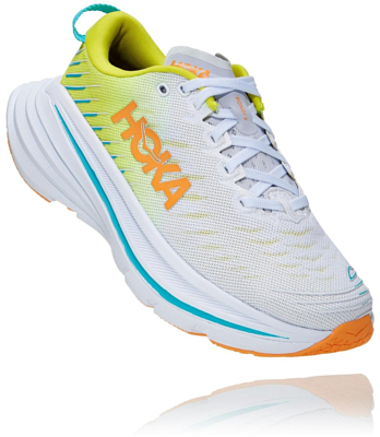 Кроссовки Hoka Bondi X White/Evening Primrose