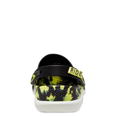 Сандалии Crocs LiteRide 360 Marbled Clog Black/Citrus