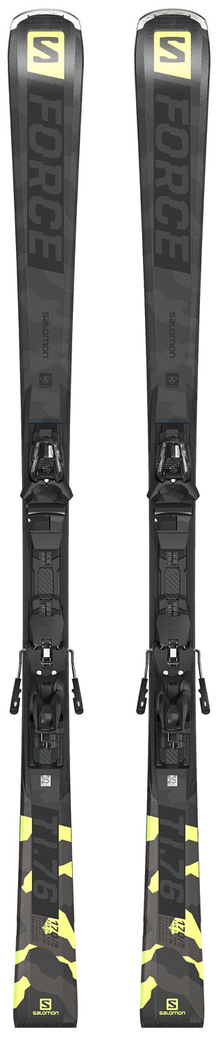 Горные лыжи с креплениями SALOMON 2021-22 E S/Force Ti.76 Sport + M12