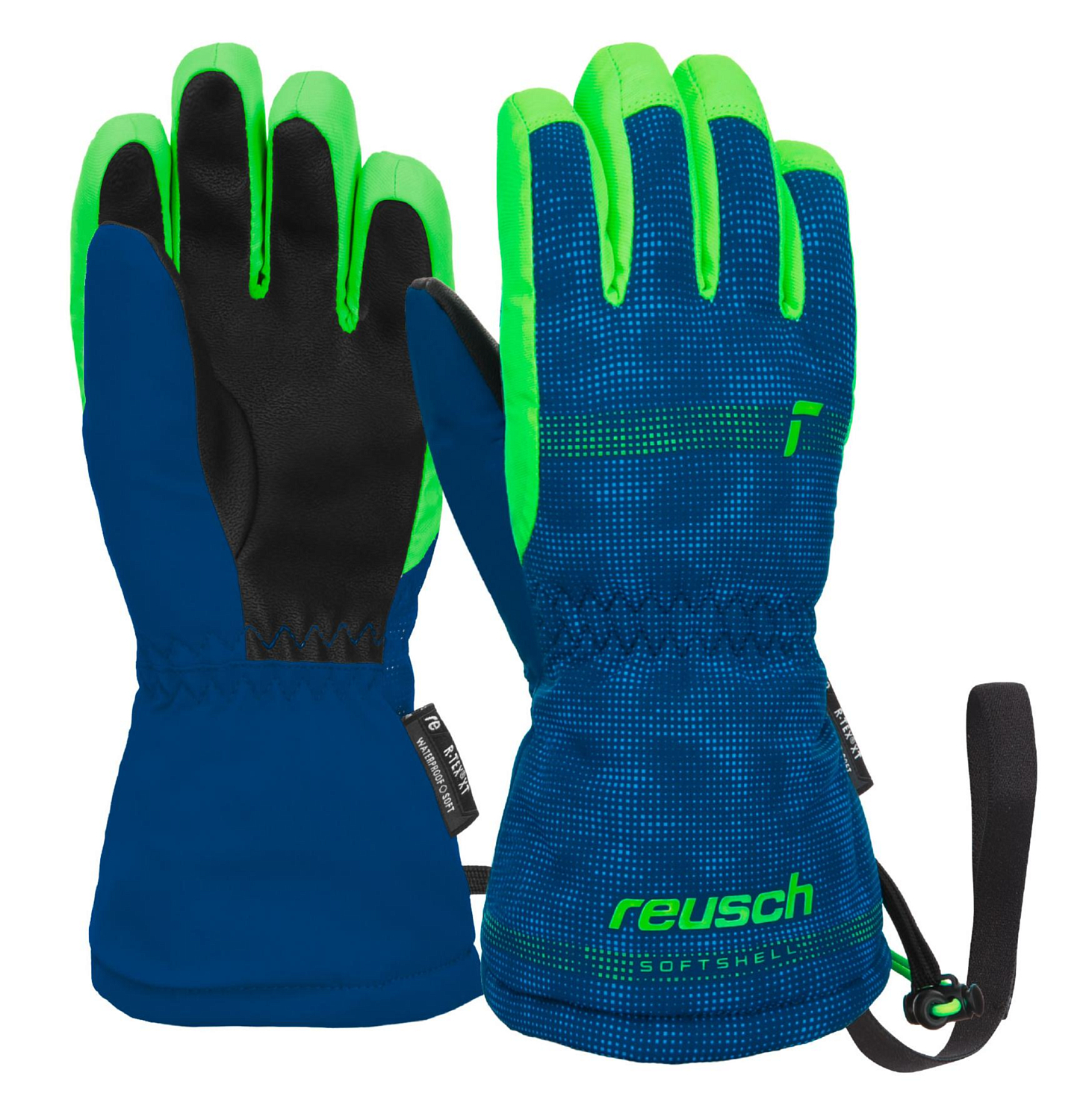 Reusch r tex xt перчатки. Варежки горнолыжные Reusch Venom r-Tex XT Black/Black Melange.