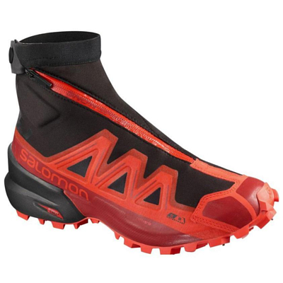 Беговые кроссовки для XC SALOMON Snowspike CSWP Black/Rd/Rd Dah