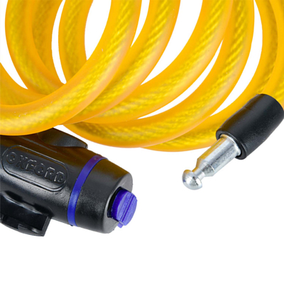 Замок велосипедный Oxford Cable Lock 1,8mх12mm OF248 Gold