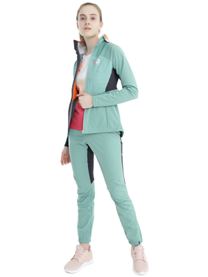 Куртка беговая Bjorn Daehlie Jacket North Wmn Malachite Green