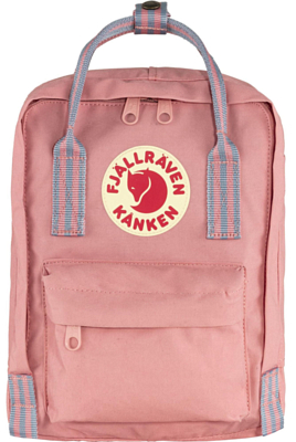 Рюкзак FjallRaven Kanken Mini Pink-Long Stripes