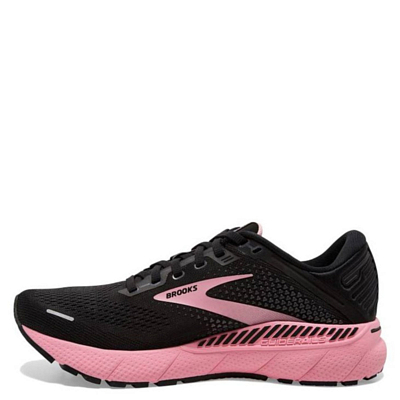 BROOKS Adrenaline GTS 22 Black Dianthus Silver