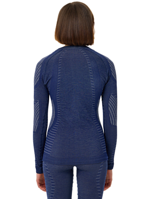 Термобельё верх Accapi Ergocycle Long Sleeve Shirt W Blue/Anthracite