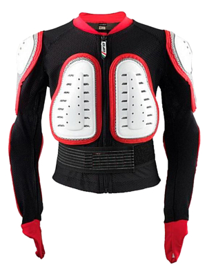 Защитная куртка NIDECKER Predator Safety Jacket Kids Black/Red