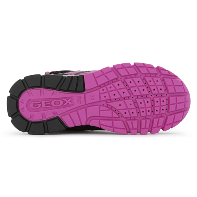 Ботинки детские GEOX J Montrack B Abx A Anthracite/Fuchsia