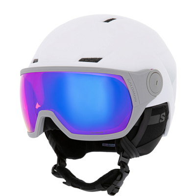 Шлем с визором SALOMON Icon Lt Visor White