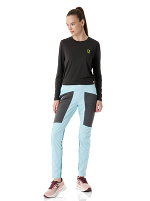 Брюки беговые Bjorn Daehlie Pants Aware Wmn Iced Aqua