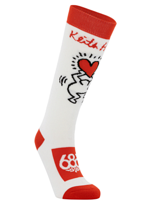 Носки 686 Keith Haring 2 Pack Assorted