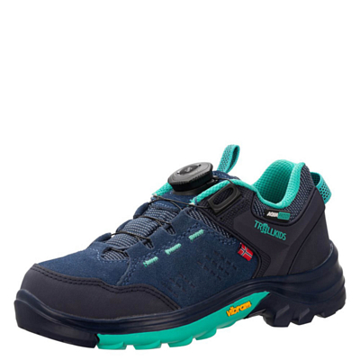 Ботинки детские Trollkids Kids Gjende Hiker Low Navy/Mint