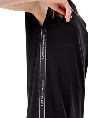 Платье EA7 Emporio Armani Logo Series Tape Black