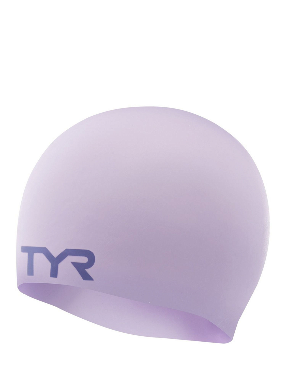 Шапочка для плавания TYR Wrinkle Free Silicone Cap Фиолетовый