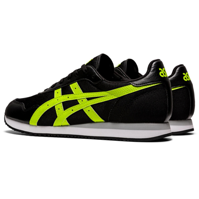 Кроссовки Asics Tiger Runner Black/Hazard Green