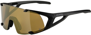 Очки солнцезащитные ALPINA Hawkeye S Q-Lite Black Matt/Q-Lite, Bronce Mirror, Cat. 3, Hydrophobic, Fogstop