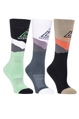 Набор носков 686 Wmns Sunrise Sock 3-Pack Assorted