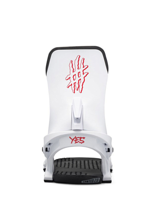 Крепления для сноуборда YES Select White